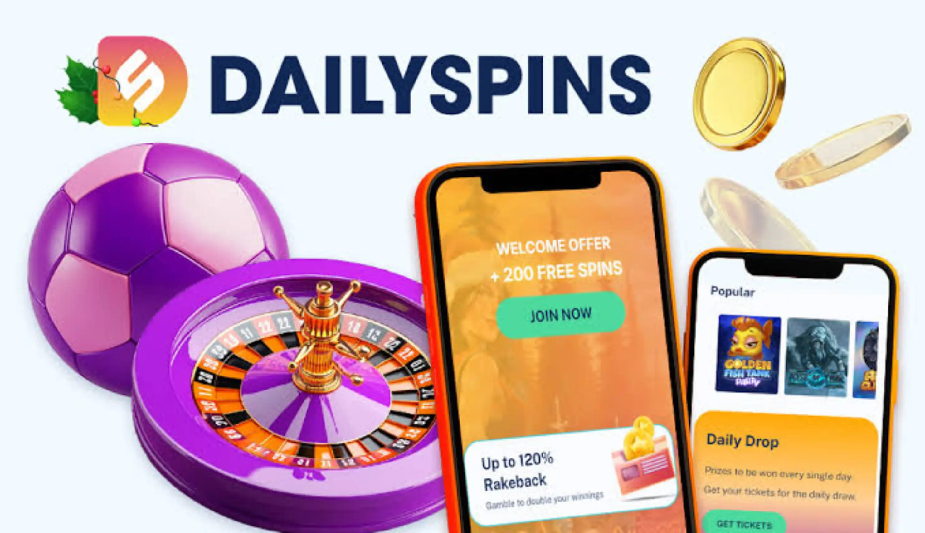 DailySpins Casino App Screenshot